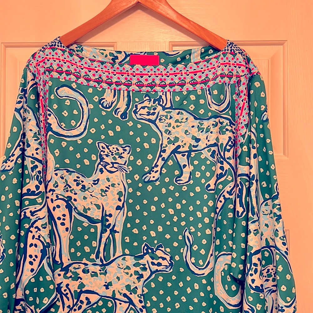 Lilly Pulitzer Maxi dress.
